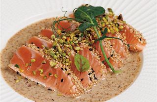 38  Carpaccio salmone tataki 6 pezzi