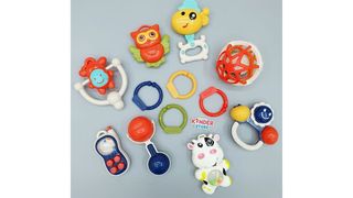 Набор 2в1 Мячики для мелкой моторики и Пищалки для купания