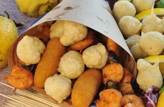 Fritto misto di pesce fresco