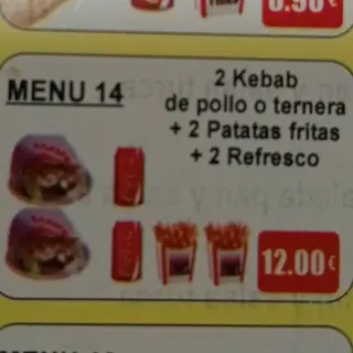 Menú 14