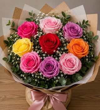 Bouquet Mix 9 Rosas
