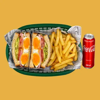 Combo Huevo y Jamón
