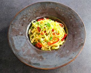 Spaghetti aglio, olio e peperoncino