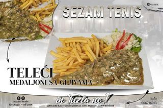 Teleći medaljoni sa gljivama