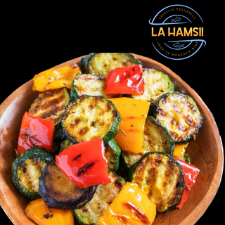 Legume mixte la gratar