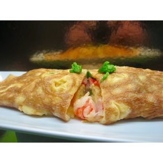 Omelete de Camarão
