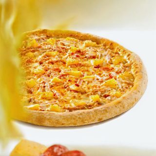 Гавайская пицца (40 см.) на тонком тесте