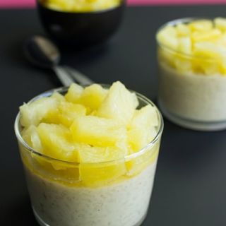 Pineapple Rice Pudding