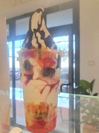 Yogurt -Nutella, kinder,scaglie cioc.bianco