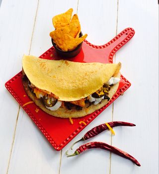 crêpe crispy doritos