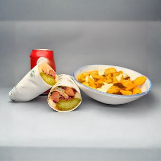 Lavash de Falafel (Menú)