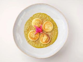 Сирники з фісташкою