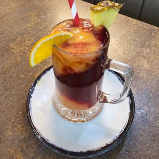 Batido De Fresa Y Naranja