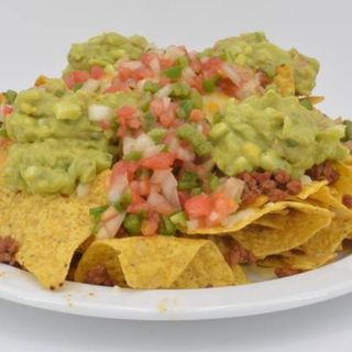 Nacho Volteo Mexicano (Ración)