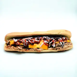 Pulled pork sandwich