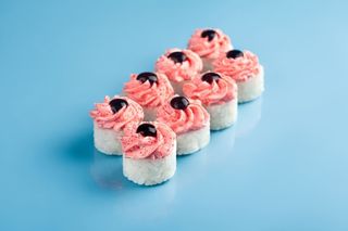 Лава ролл с креветкой 8 шт	