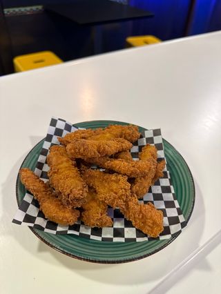 Tiras de pollo crujiente 