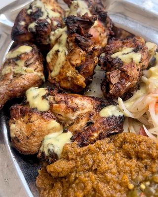 Poulet Braisé + Accompagnement