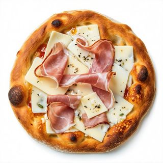 Pizza  crudo