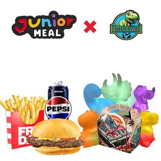 Junior Meal Hamburger (Pret meniu: 40 RON)