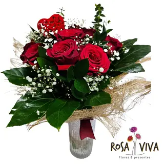 Buquê de 5 Rosas