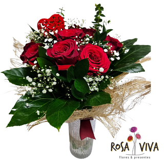 Buquê de 5 Rosas