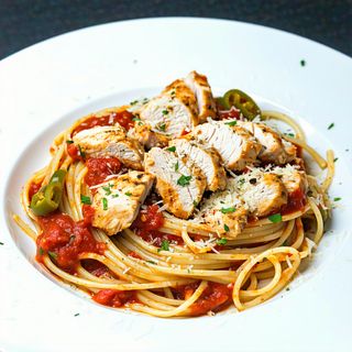 Arrabiata z kurczakiem