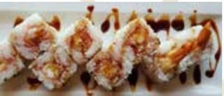 U2b Tempura maki con alga rossa - 8 pezzi