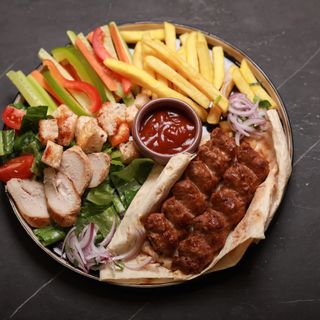 Լանչ տավարի քաբաբով