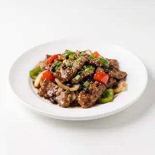 Beef/Mutton In Blackbean Sauce