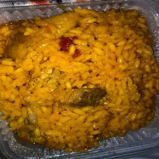 paella de pollo