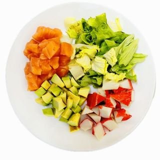 Salada de Salmão