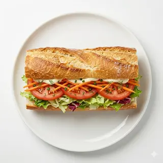 Bocadillo Vegetal