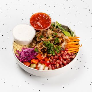 Steak Kebab Supersalad