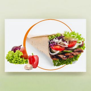 Kebab w cieście duży