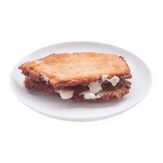 Escalope de lomo rellena de jamón y queso