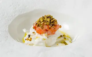 Burrata Amaebi Truffle