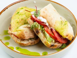 Сэндвич из печи с курицей