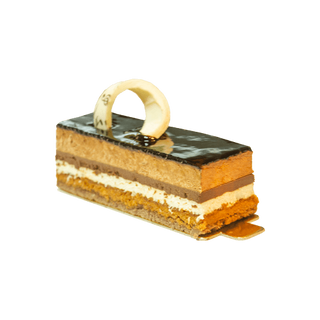 Tranche glacée chocolat