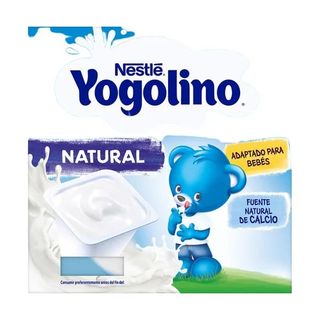Postre Lácteo Natural Desde 6 Meses Nestlé Yogolino 4x100 Gr