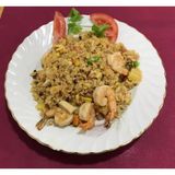 22. Arroz frito con langostino
