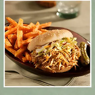 Pulled pork combo - obrok+COKE
