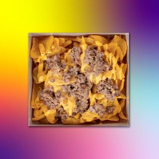 Patate Large Taglio Dippers con Cheesesteak