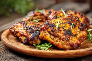 Pulpe de pui dezosate la grill