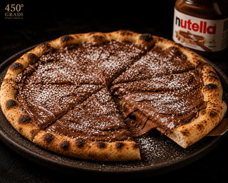 Pizza Nutella 450°