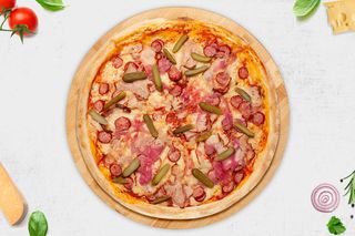 Піца Баварська з сирним бортиком (30см/540г)