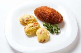 Котлета по-київськи з пюре (130/150г)