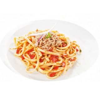 Espaguetis con atún