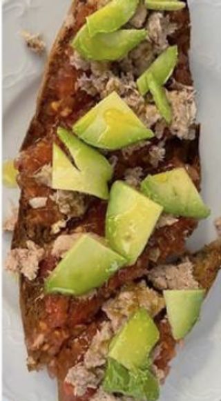 Tostada De Aguacate Mar (1 Ud.)