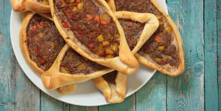 Pide con carne macinato